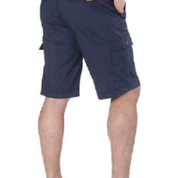 New with tags Wear First Men's Belted Cargo Shorts in NAVY - Picture 3 of 9